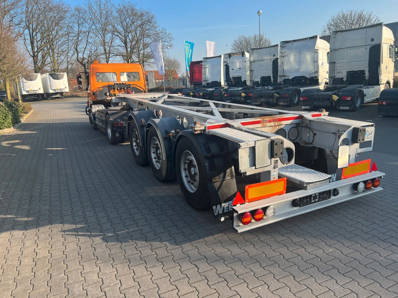 Web Trailer COS-24 AFR, 20ft Chassis Web Trailer COS-24 AFR, 20ft Chassis - Container-transport/ Vekselflak semitrailer: bilde 5 Web Trailer COS-24 AFR, 20ft Chassis Web Trailer COS-24 AFR, 20ft Chassis - Container-transport/ Vekselflak semitrailer: bilde 5