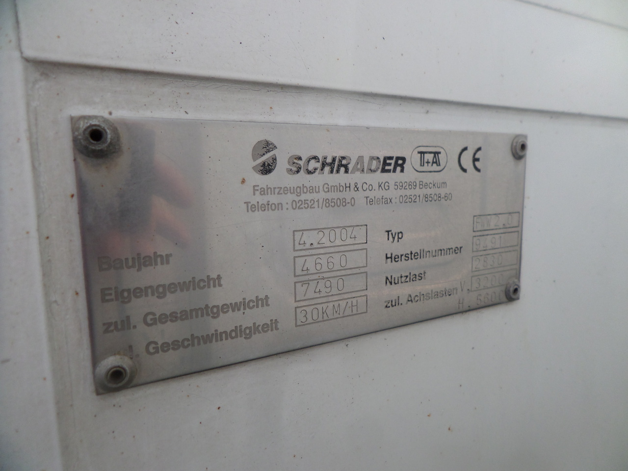 Schrader Water truck WSU 3000 MAN - Flyplassutstyr: bilde 2 Schrader Water truck WSU 3000 MAN - Flyplassutstyr: bilde 2