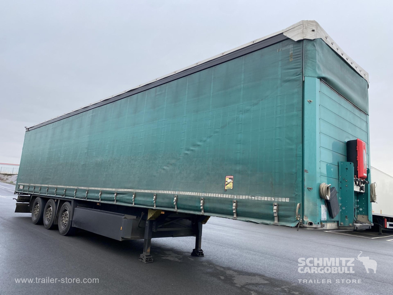 SCHMITZ Curtainsider Coil - Gardintrailer: bilde 1 SCHMITZ Curtainsider Coil - Gardintrailer: bilde 1