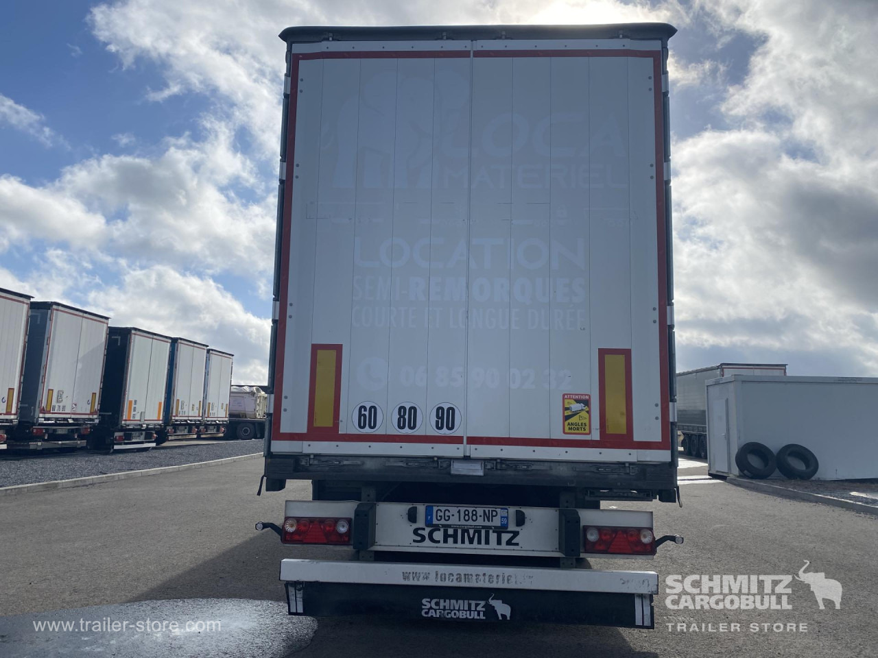 SCHMITZ Curtainsider Standard - Gardintrailer: bilde 5 SCHMITZ Curtainsider Standard - Gardintrailer: bilde 5