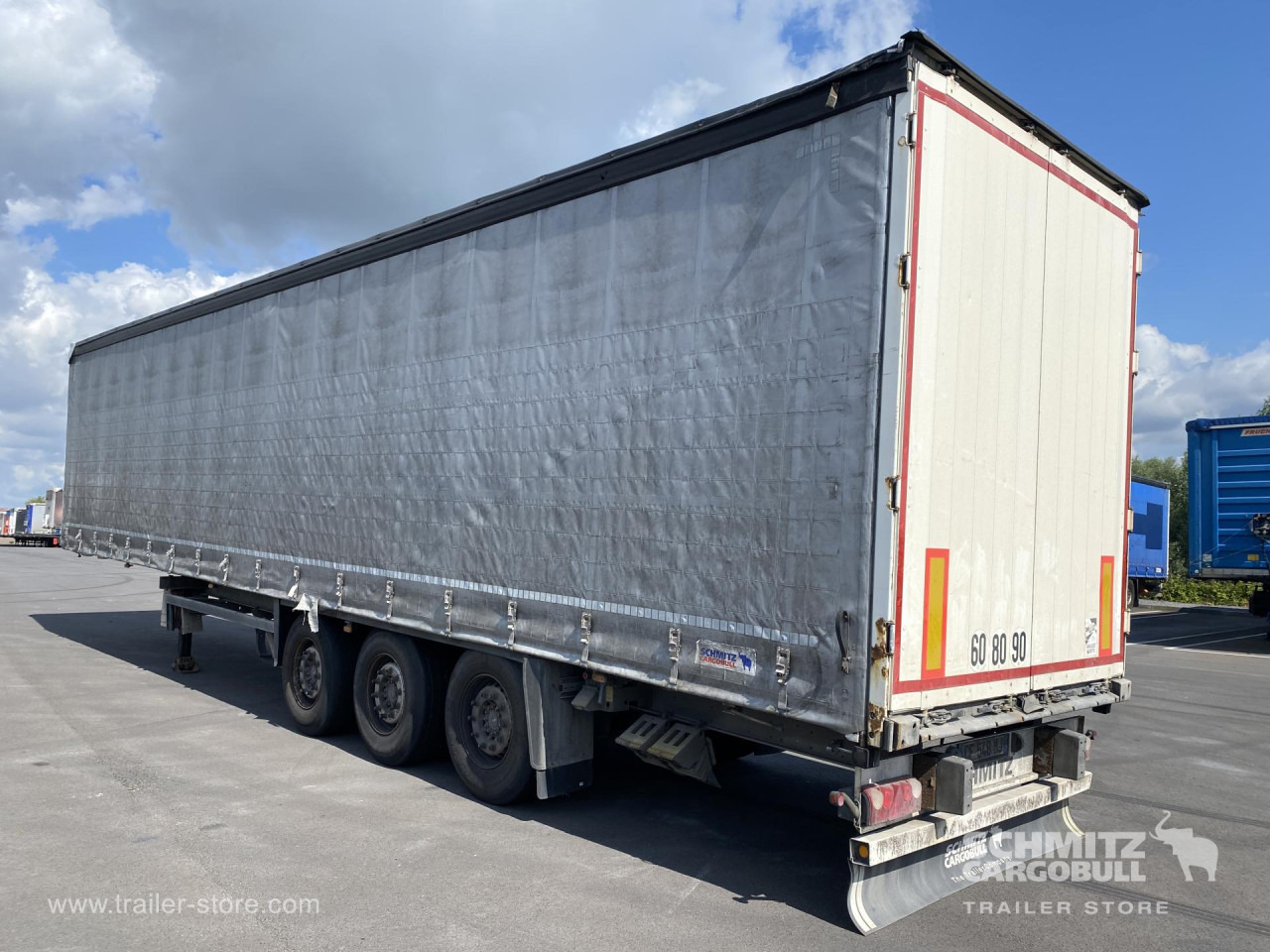 SCHMITZ Curtainsider Standard - Gardintrailer: bilde 2 SCHMITZ Curtainsider Standard - Gardintrailer: bilde 2