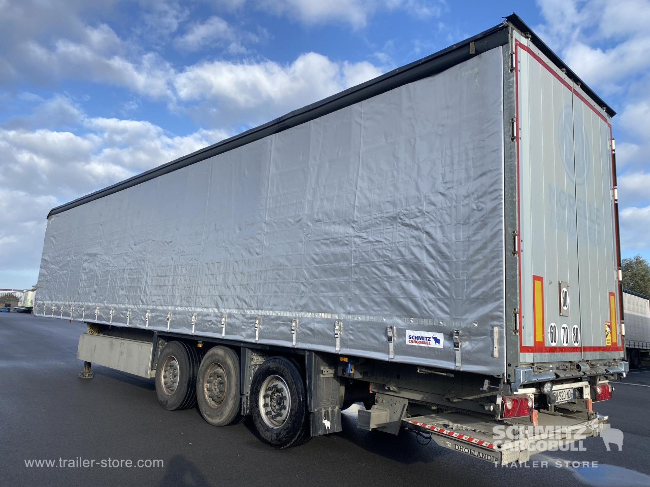 Gardintrailer SCHMITZ Curtainsider Standard Taillift: bilde 9