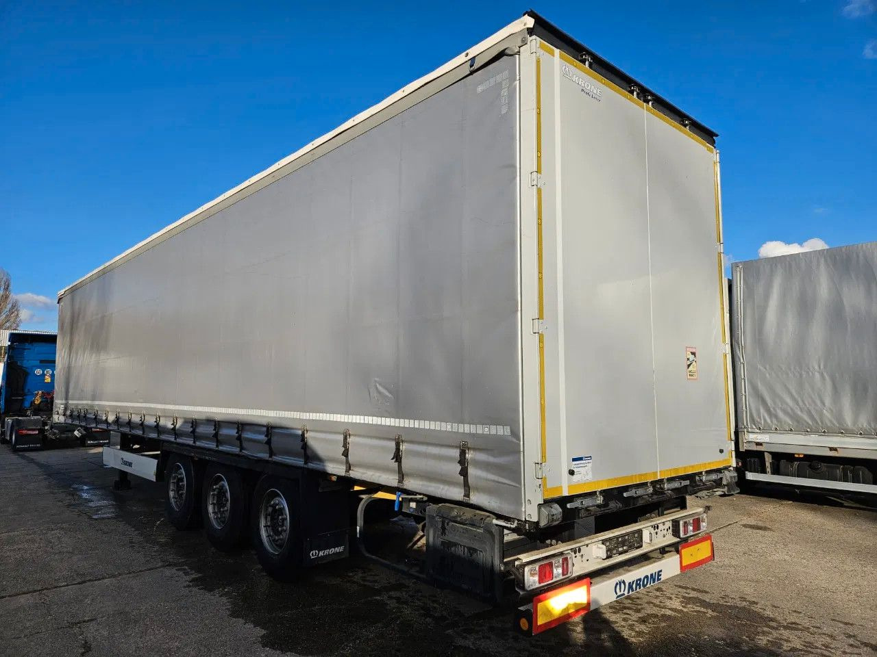Krone SD XL Code, Lifting Axle A - Gardintrailer: bilde 4 Krone SD XL Code, Lifting Axle A - Gardintrailer: bilde 4