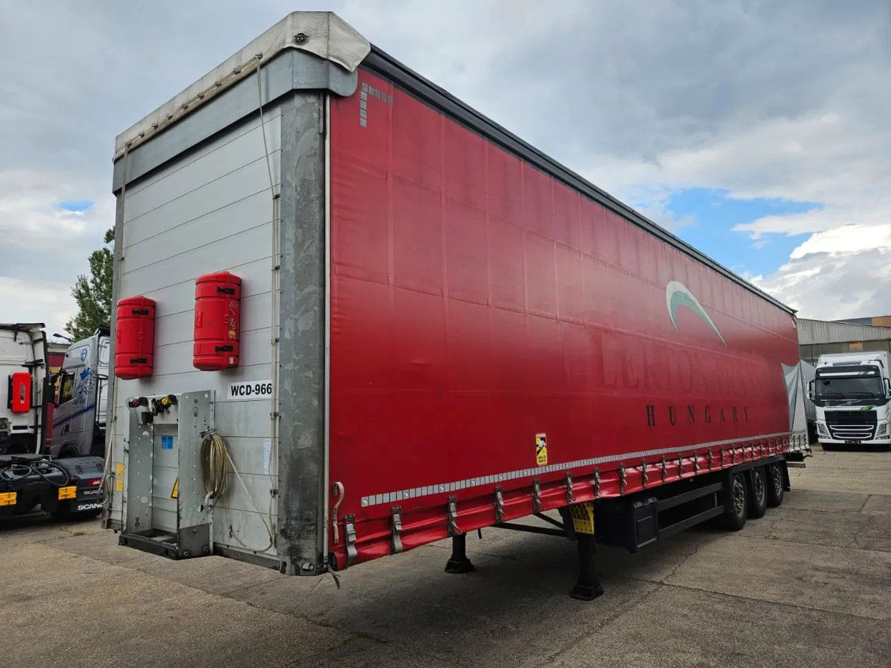 Schmitz Cargobull SCB S3T 60 unis in stock! 6 New tires, Alloy w. - Semitrailer: bilde 1 Schmitz Cargobull SCB S3T 60 unis in stock! 6 New tires, Alloy w. - Semitrailer: bilde 1