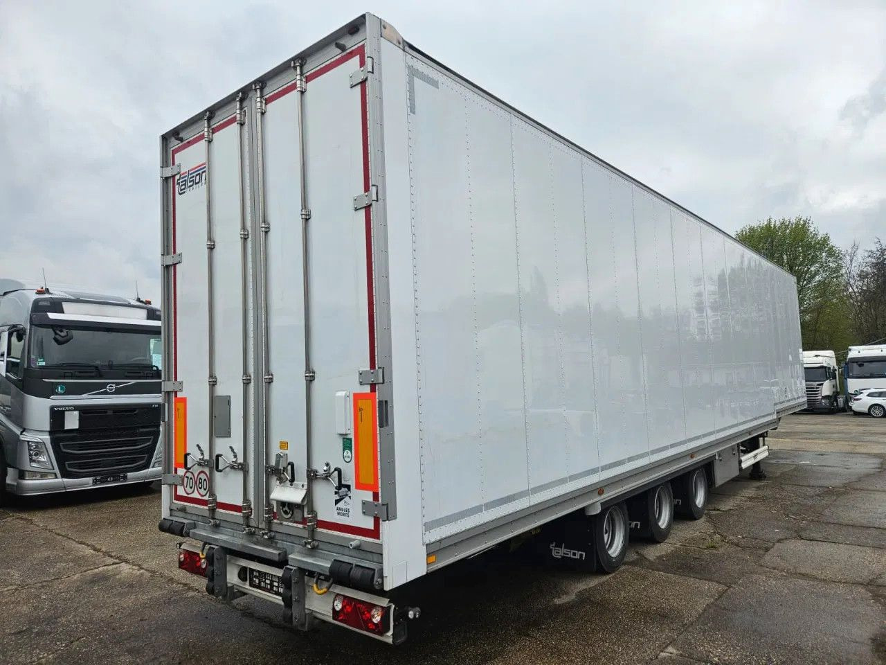 Talson F1227 Mega AIR Cargo Hydraroll Roller Bed 4 unit - Semitrailer: bilde 3 Talson F1227 Mega AIR Cargo Hydraroll Roller Bed 4 unit - Semitrailer: bilde 3
