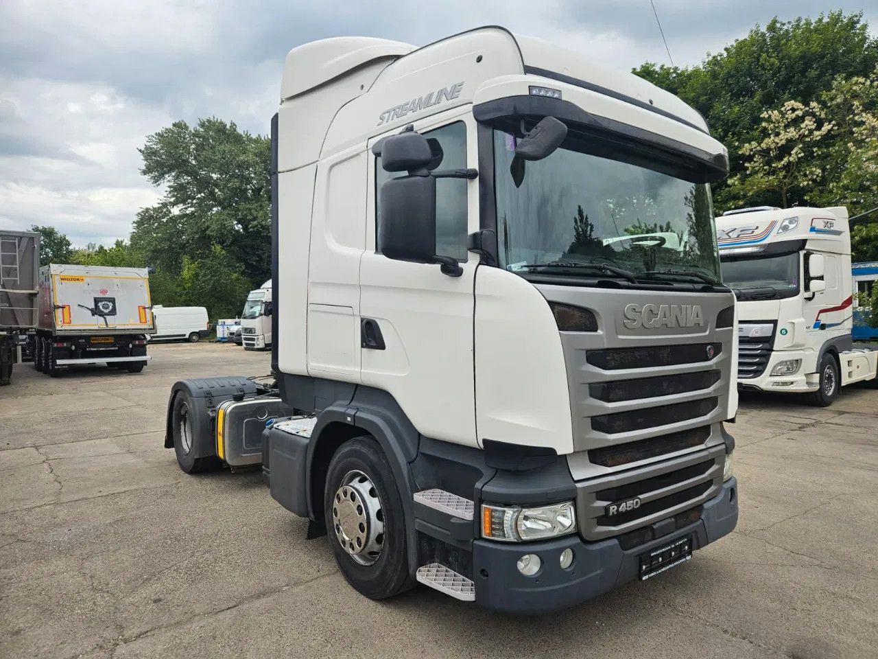 Scania R450 Hydraulics, HighLine, Standklima 2 units - Trekkvogn: bilde 2 Scania R450 Hydraulics, HighLine, Standklima 2 units - Trekkvogn: bilde 2
