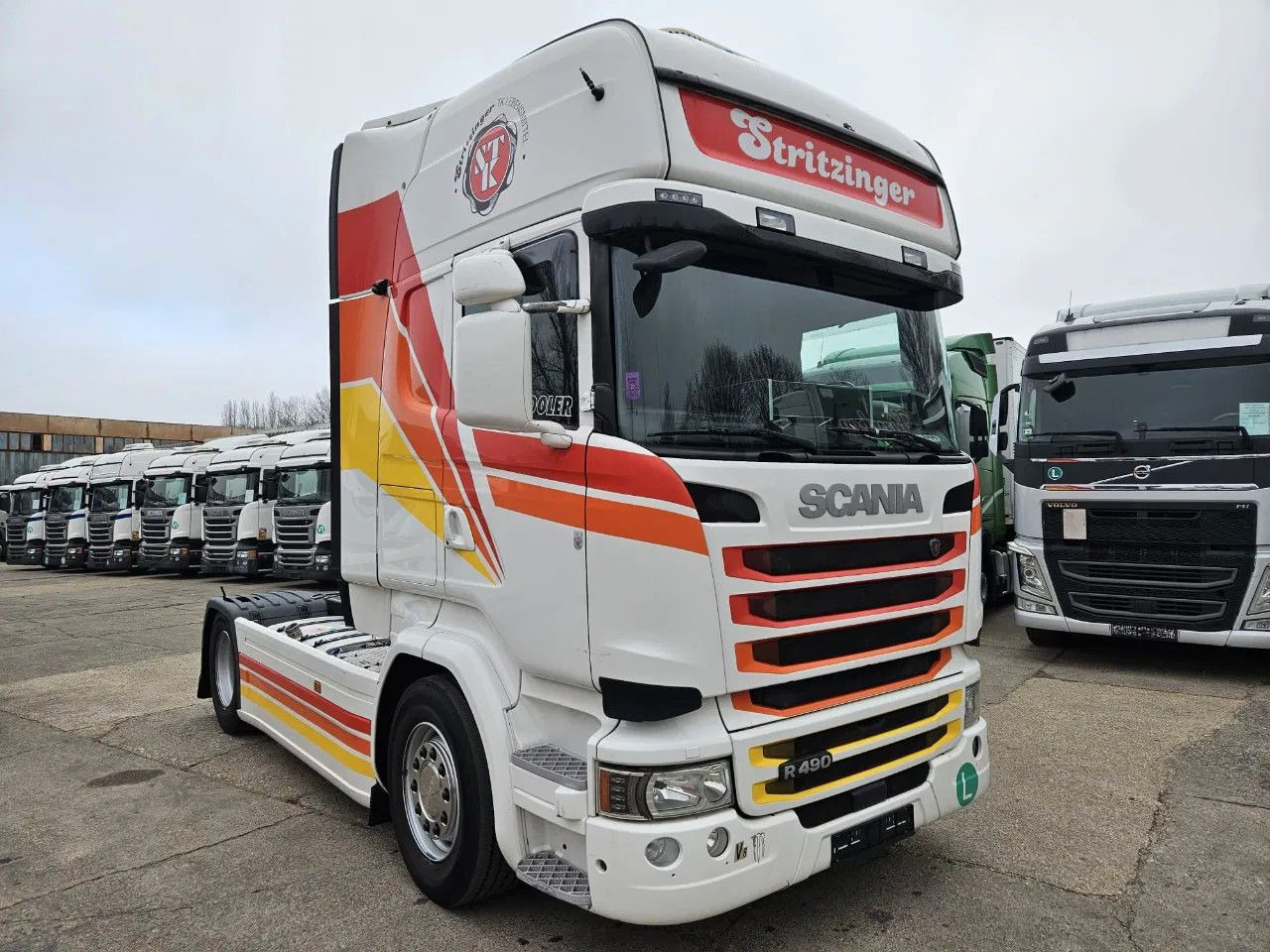Scania R490 TopLine, Full Spoiler, New G2V2 Tachograph - Trekkvogn: bilde 2 Scania R490 TopLine, Full Spoiler, New G2V2 Tachograph - Trekkvogn: bilde 2