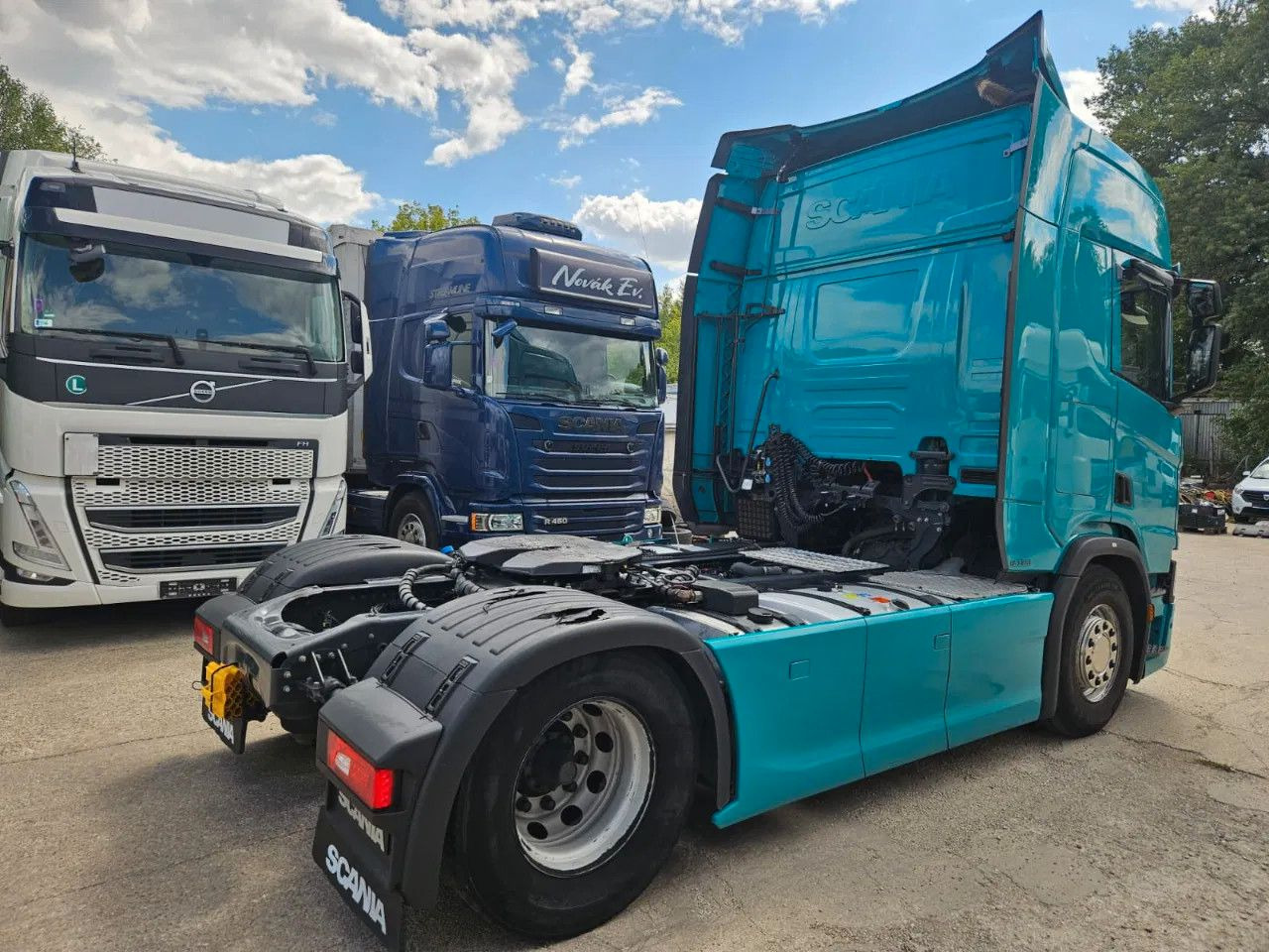 Scania R500 Standard-Turquoise-Standklima-Big NAVI-Hydr - Trekkvogn: bilde 3 Scania R500 Standard-Turquoise-Standklima-Big NAVI-Hydr - Trekkvogn: bilde 3