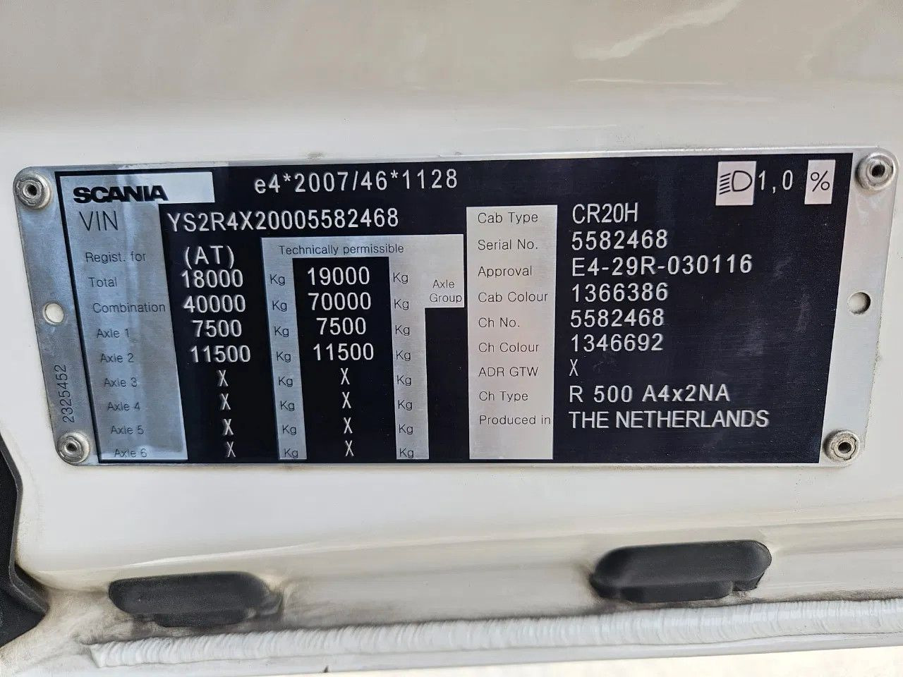 Trekkvogn Scania R500 Standklima, Big Navi, Digit display, Full S: bilde 10 Trekkvogn Scania R500 Standklima, Big Navi, Digit display, Full S: bilde 10