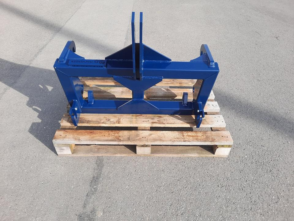 Adapter Liebherr Komatsu Cat Hoflader Radlader auf 3 Punkt Kat II - Hurtigkobling: bilde 1 Adapter Liebherr Komatsu Cat Hoflader Radlader auf 3 Punkt Kat II - Hurtigkobling: bilde 1