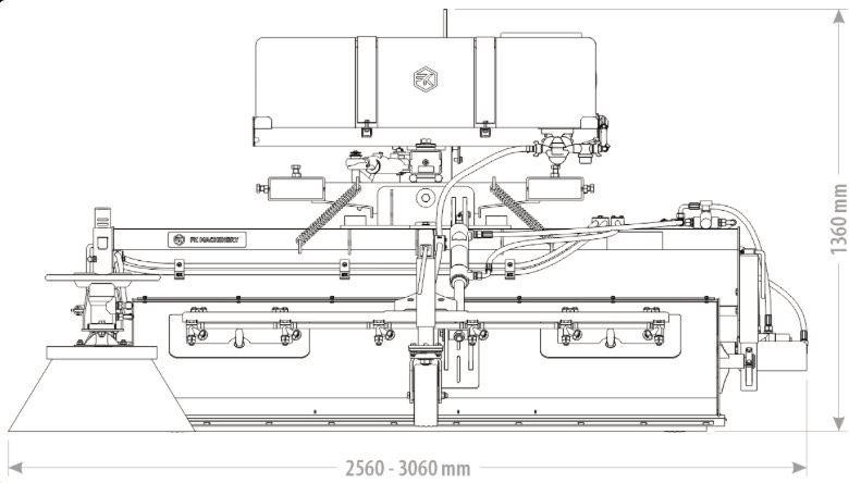 Kehrmaschine 1,2 1,5, 1,8m 2,3m Schlepper Radlader Teleskoplader - Kostemaskin: bilde 3 Kehrmaschine 1,2 1,5, 1,8m 2,3m Schlepper Radlader Teleskoplader - Kostemaskin: bilde 3
