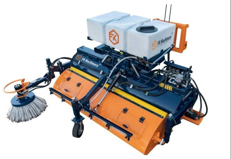 Kehrmaschine 1,2m 1,5m 1,8m 2,3m Schlepper Radlader Teleskoplader - Kostemaskin: bilde 1 Kehrmaschine 1,2m 1,5m 1,8m 2,3m Schlepper Radlader Teleskoplader - Kostemaskin: bilde 1