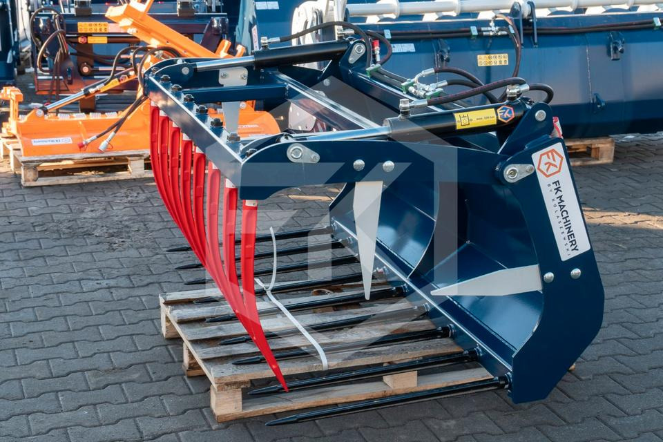 Krokodilgebiss Greifschaufel Frontlader Hoflader Euro Fendt - Silo-utstyr: bilde 5 Krokodilgebiss Greifschaufel Frontlader Hoflader Euro Fendt - Silo-utstyr: bilde 5