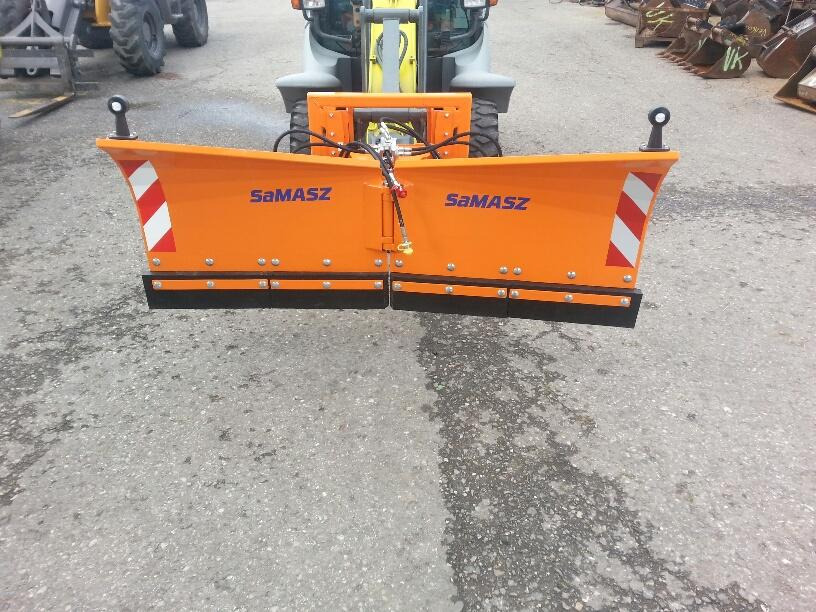 Schneeschild V 1,8m Samasz Schlepper Radlader Hoflader Frontlader - Snøplog: bilde 1 Schneeschild V 1,8m Samasz Schlepper Radlader Hoflader Frontlader - Snøplog: bilde 1