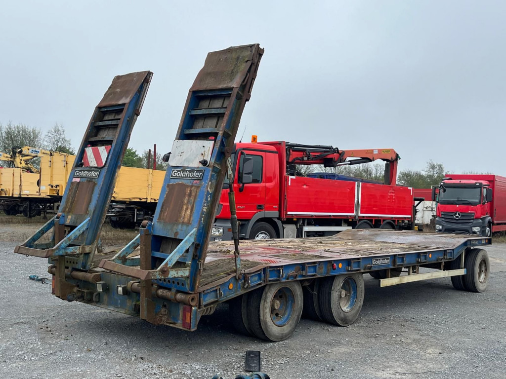 GOLDHOFER Tieflader TU 3-24 80 Tiefladeranhänger Rampen - Lavloader tilhenger: bilde 4 GOLDHOFER Tieflader TU 3-24 80 Tiefladeranhänger Rampen - Lavloader tilhenger: bilde 4