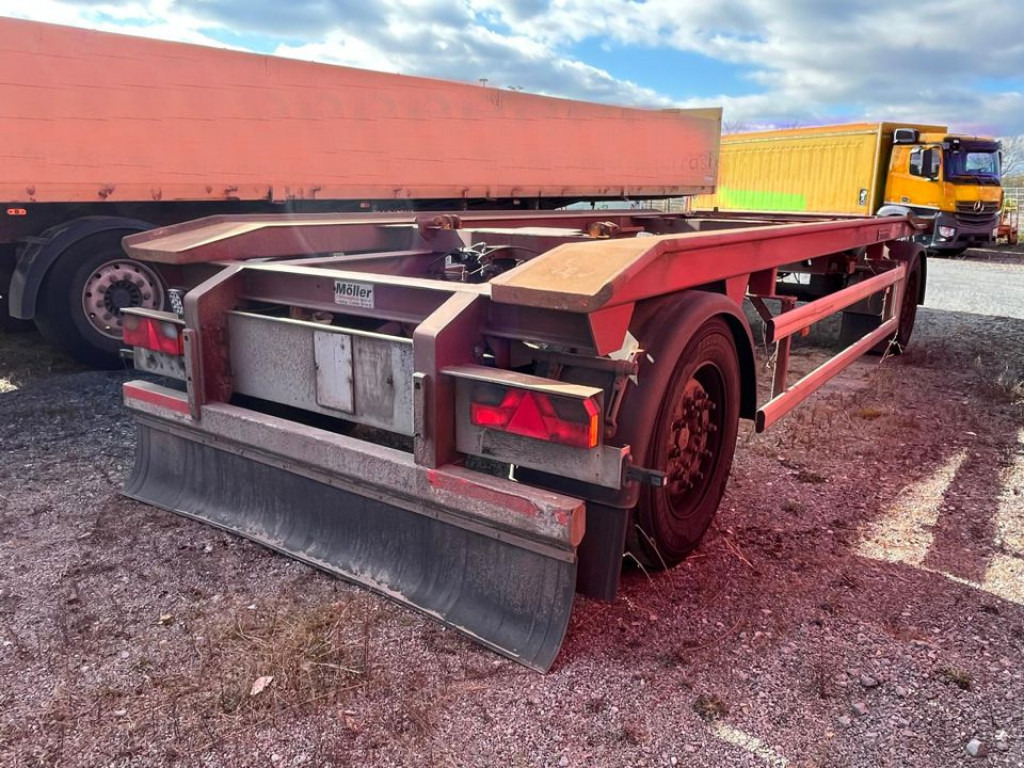 HUEFFERMANN 2-achs Abrollanhänger HAR 18.70 Containeranhänger Außenrollenanhg. - Krokhenger/ Liftdumper henger: bilde 5 HUEFFERMANN 2-achs Abrollanhänger HAR 18.70 Containeranhänger Außenrollenanhg. - Krokhenger/ Liftdumper henger: bilde 5