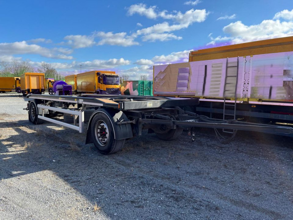 HUEFFERMANN 2-achs Abrollanhänger HAR 18.70 Containeranhänger - Krokhenger/ Liftdumper henger: bilde 2 HUEFFERMANN 2-achs Abrollanhänger HAR 18.70 Containeranhänger - Krokhenger/ Liftdumper henger: bilde 2