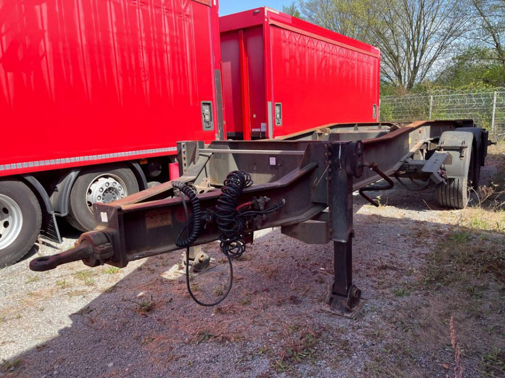 HUEFFERMANN Tandemanhänger HTS 1877 Containeranhänger - Krokhenger/ Liftdumper henger: bilde 3 HUEFFERMANN Tandemanhänger HTS 1877 Containeranhänger - Krokhenger/ Liftdumper henger: bilde 3