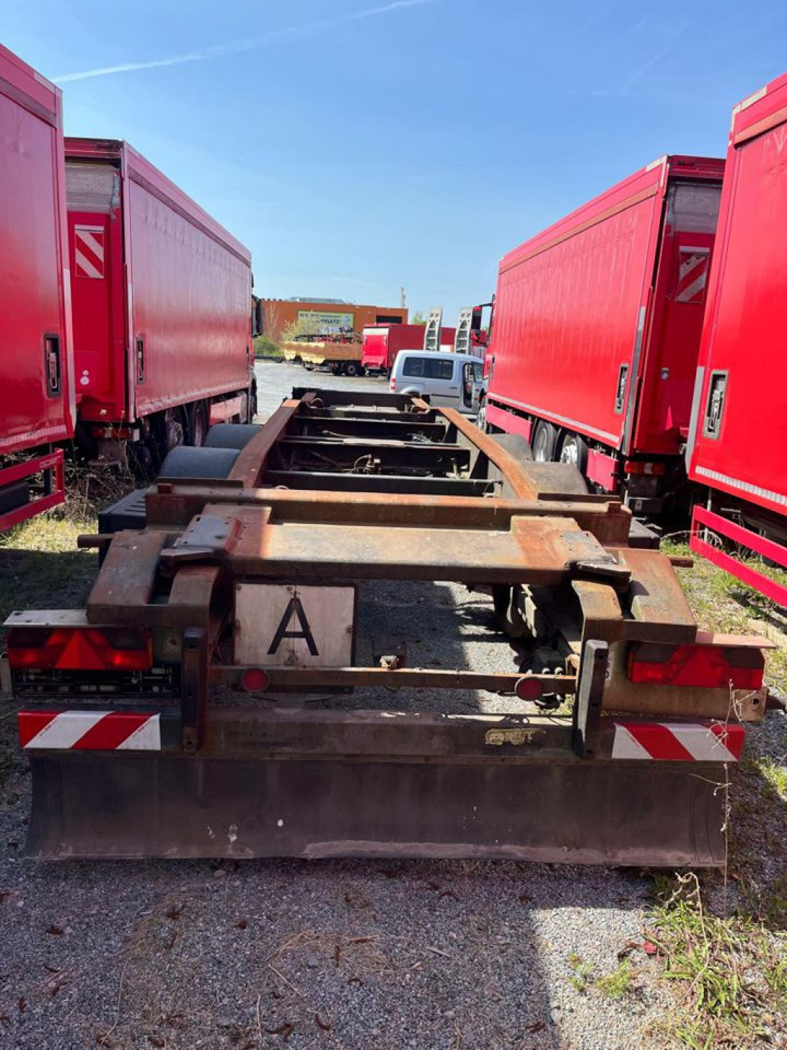 HUEFFERMANN Tandemanhänger HTS 1877 Containeranhänger - Krokhenger/ Liftdumper henger: bilde 5 HUEFFERMANN Tandemanhänger HTS 1877 Containeranhänger - Krokhenger/ Liftdumper henger: bilde 5