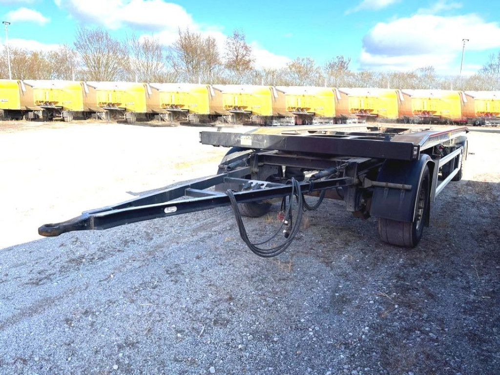 Hüffermann 2-achs Abrollanhänger HAR 18.70 Containeranhänge - Krokhenger/ Liftdumper henger: bilde 1 Hüffermann 2-achs Abrollanhänger HAR 18.70 Containeranhänge - Krokhenger/ Liftdumper henger: bilde 1