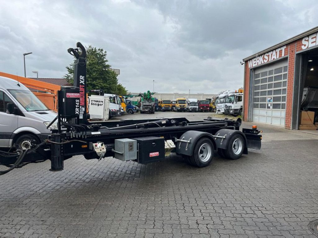 Hüffermann 2-achs Abrollanhänger HTA 16.62 Containeranhänge - Krokhenger/ Liftdumper henger: bilde 1 Hüffermann 2-achs Abrollanhänger HTA 16.62 Containeranhänge - Krokhenger/ Liftdumper henger: bilde 1