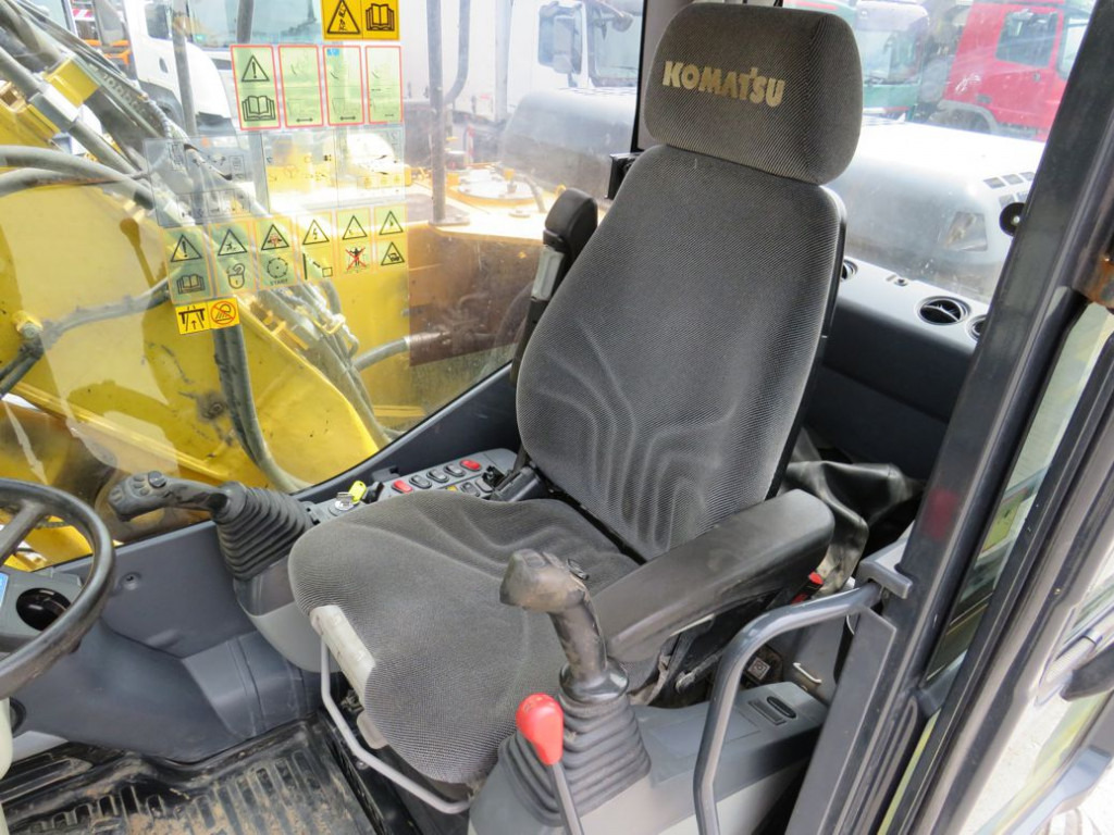 KOMATSU HANOMAG Mobilbagger PW 148 - 8 Bagger 6.824h Deutsch top - Hjulgraver: bilde 3 KOMATSU HANOMAG Mobilbagger PW 148 - 8 Bagger 6.824h Deutsch top - Hjulgraver: bilde 3