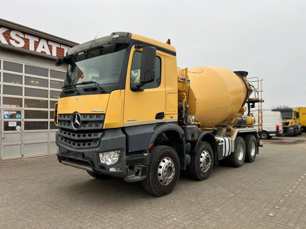 MERCEDES-BENZ Arocs 3240 B 8x4 Betonmischer Deutsch Top Liebherr - Lastebil: bilde 1 MERCEDES-BENZ Arocs 3240 B 8x4 Betonmischer Deutsch Top Liebherr - Lastebil: bilde 1