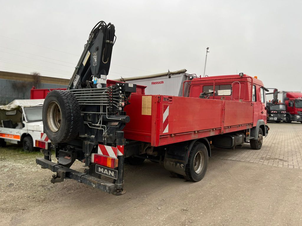 MAN LE 12.225 LC Pritsche Heckkran 6 Zylinder Doka T - Kranbil, Planbil: bilde 3 MAN LE 12.225 LC Pritsche Heckkran 6 Zylinder Doka T - Kranbil, Planbil: bilde 3