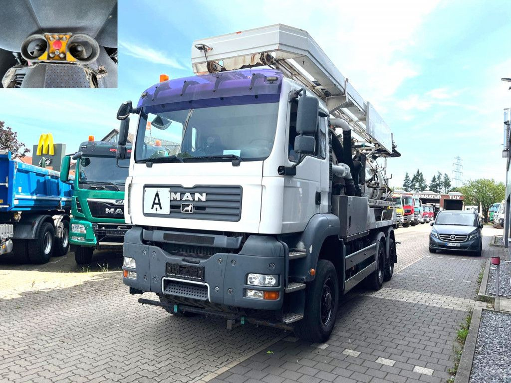 MAN TG-A 28.400 6x4-4 BL Saug + Spülwagen Funk - Vakuum lastebil: bilde 1 MAN TG-A 28.400 6x4-4 BL Saug + Spülwagen Funk - Vakuum lastebil: bilde 1
