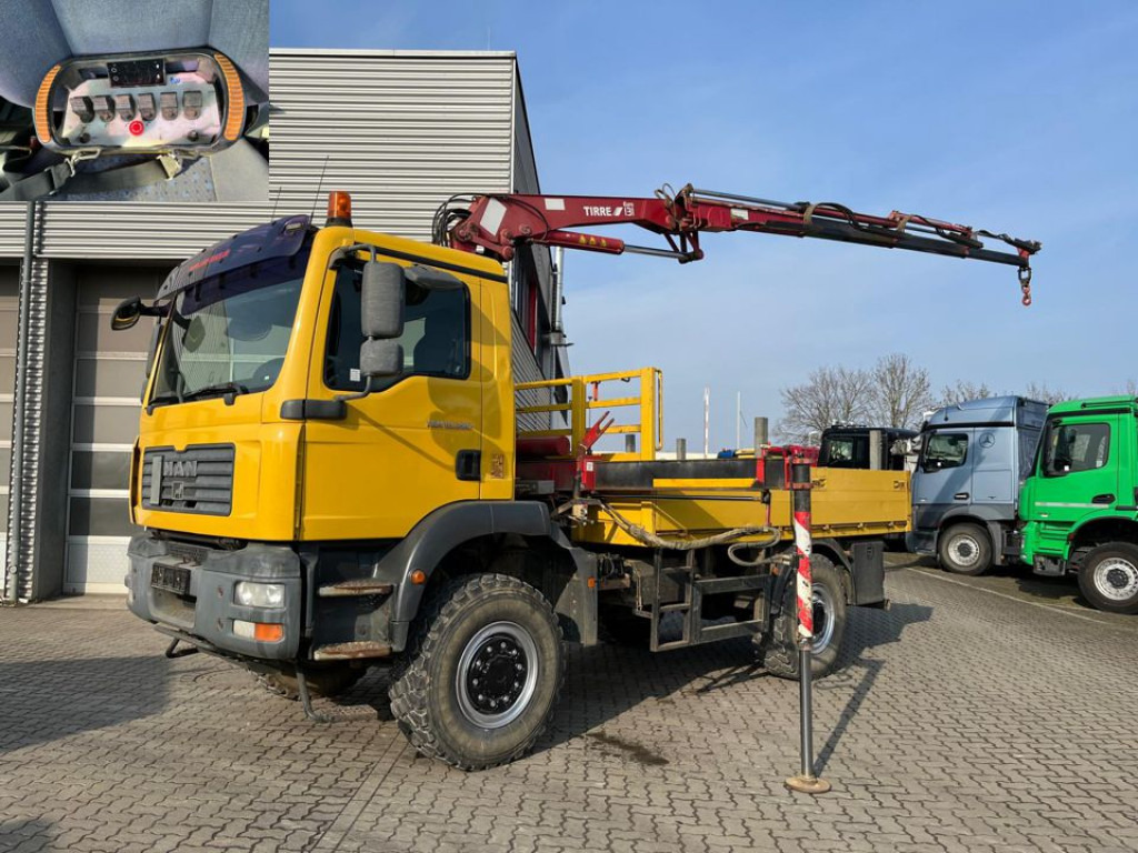 Planbil, Kranbil MAN TG-M 18.280 4x4 Pritsche Kran Singelreifen Funkfernbedienung: bilde 8 Planbil, Kranbil MAN TG-M 18.280 4x4 Pritsche Kran Singelreifen Funkfernbedienung: bilde 8