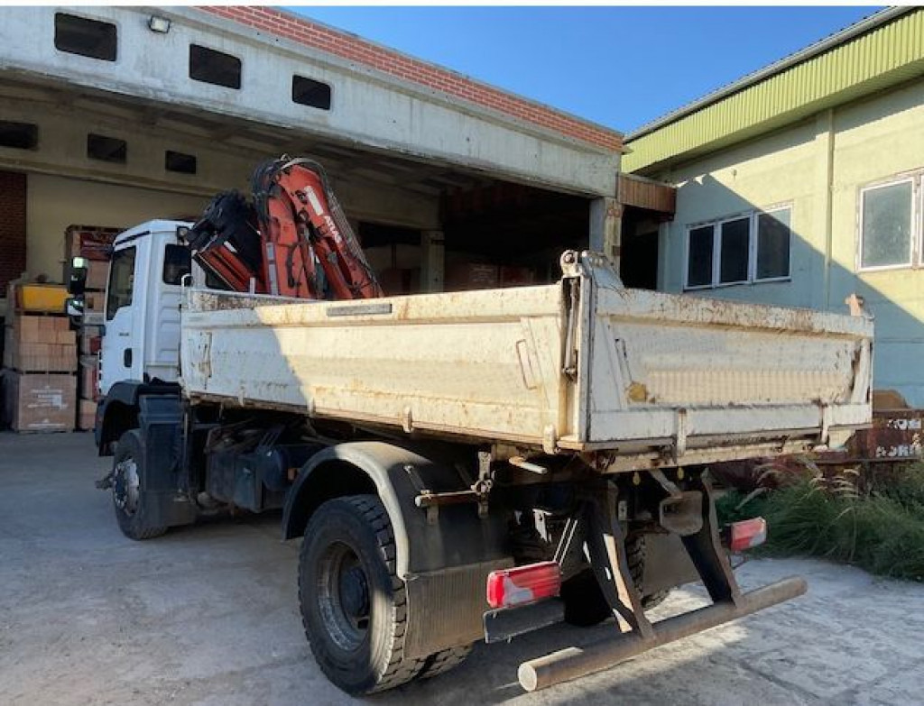 MAN TG-M 18.290 4x4 BB 2-Achs Allradkipper Kran Atlas 105+Funk - Tippbil, Kranbil: bilde 3 MAN TG-M 18.290 4x4 BB 2-Achs Allradkipper Kran Atlas 105+Funk - Tippbil, Kranbil: bilde 3