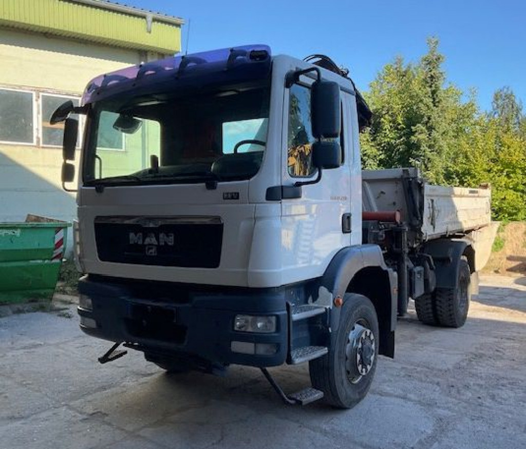 MAN TG-M 18.290 4x4 BB 2-Achs Allradkipper Kran Atlas 105+Funk - Tippbil, Kranbil: bilde 2 MAN TG-M 18.290 4x4 BB 2-Achs Allradkipper Kran Atlas 105+Funk - Tippbil, Kranbil: bilde 2