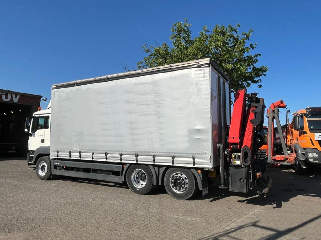 MAN TG-S 26.400 6x2-2 BL Pritsche Heckkran 5xhydr.Au - Planbil, Kranbil: bilde 3 MAN TG-S 26.400 6x2-2 BL Pritsche Heckkran 5xhydr.Au - Planbil, Kranbil: bilde 3