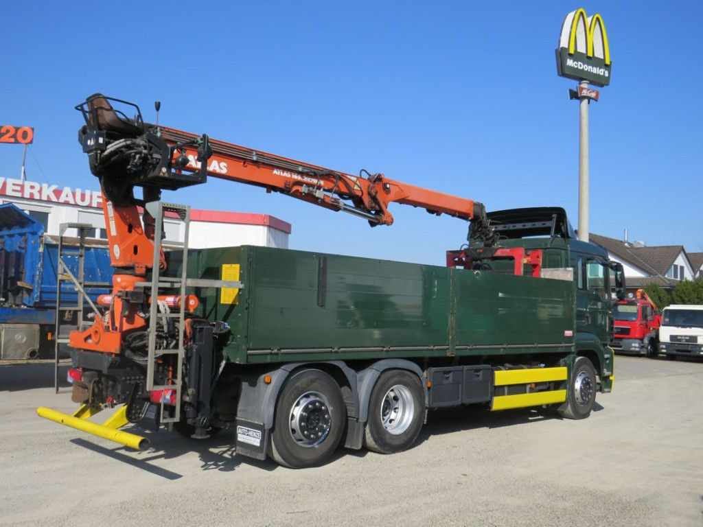 MAN TG-S 26.400 6x2-2 BL Pritsche Heckkran Atlas 165 - Planbil, Kranbil: bilde 4 MAN TG-S 26.400 6x2-2 BL Pritsche Heckkran Atlas 165 - Planbil, Kranbil: bilde 4