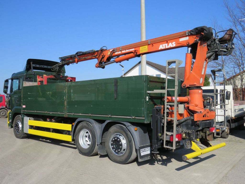 MAN TG-S 26.400 6x2-2 BL Pritsche Heckkran Atlas 165 - Planbil, Kranbil: bilde 3 MAN TG-S 26.400 6x2-2 BL Pritsche Heckkran Atlas 165 - Planbil, Kranbil: bilde 3