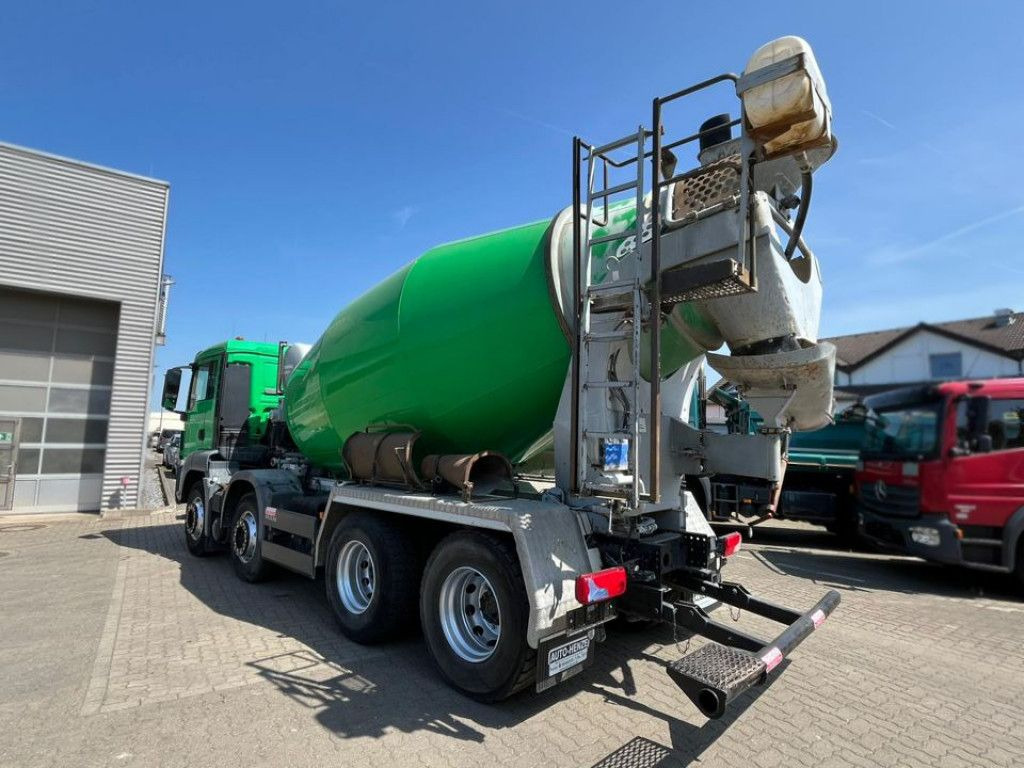 MAN TG-S 32.400 8x4 BB Betonmischer Stetter 9m³ deut - Betongbil: bilde 4 MAN TG-S 32.400 8x4 BB Betonmischer Stetter 9m³ deut - Betongbil: bilde 4