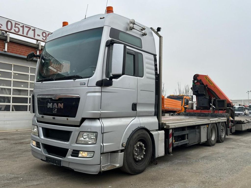MAN TG-X 26.400 6x2 Pritsche Heckkran Palfinger PK 3 - Kranbil, Planbil: bilde 1 MAN TG-X 26.400 6x2 Pritsche Heckkran Palfinger PK 3 - Kranbil, Planbil: bilde 1