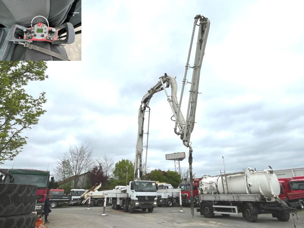 MERCEDES-BENZ Actros 3241 B 8x4 Betonpumpe Putzmeister 42m - Betongpumpe: bilde 1 MERCEDES-BENZ Actros 3241 B 8x4 Betonpumpe Putzmeister 42m - Betongpumpe: bilde 1
