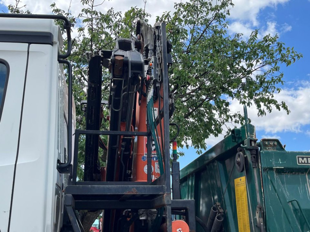 Tippbil, Kranbil MERCEDES-BENZ Arocs 1835 K 2-Achs Kipper Kran Atlas 126.3: bilde 7