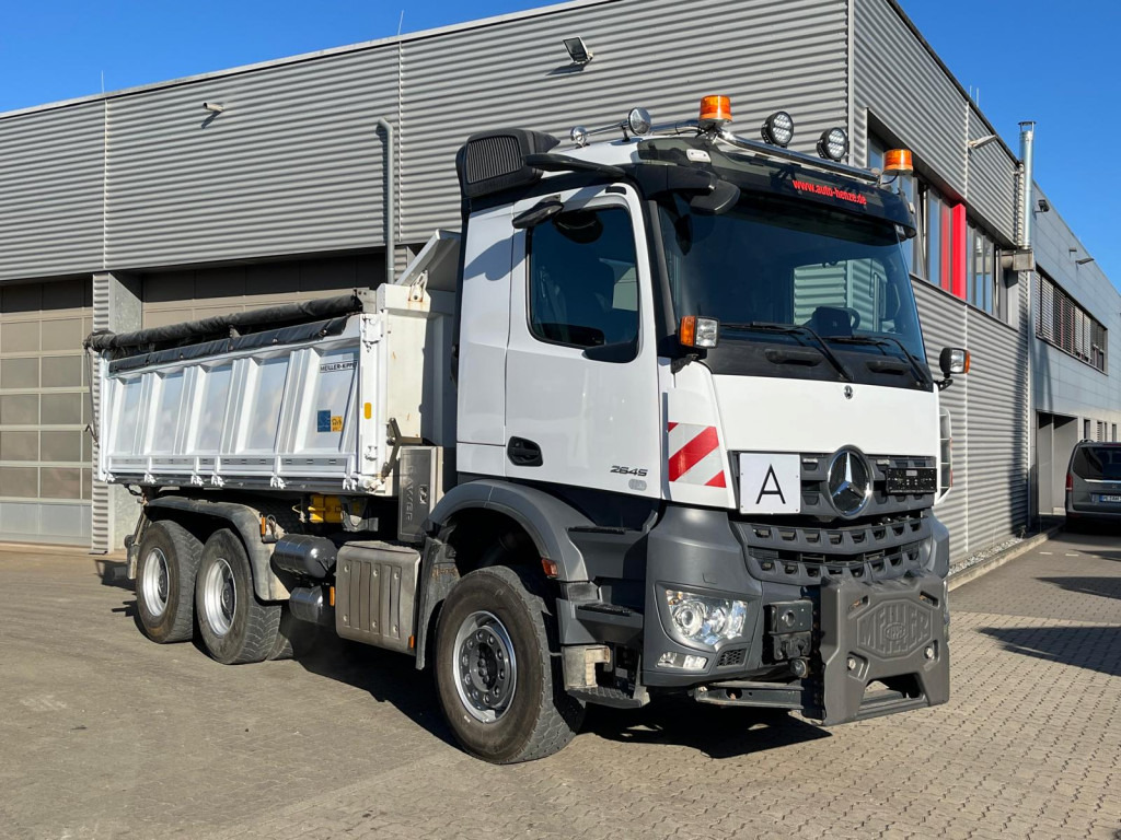MERCEDES-BENZ Arocs 2645 K 6x4 3-Achs Kipper gr. Meiller Bordmatik 2 Stempel - Tippbil: bilde 5 MERCEDES-BENZ Arocs 2645 K 6x4 3-Achs Kipper gr. Meiller Bordmatik 2 Stempel - Tippbil: bilde 5