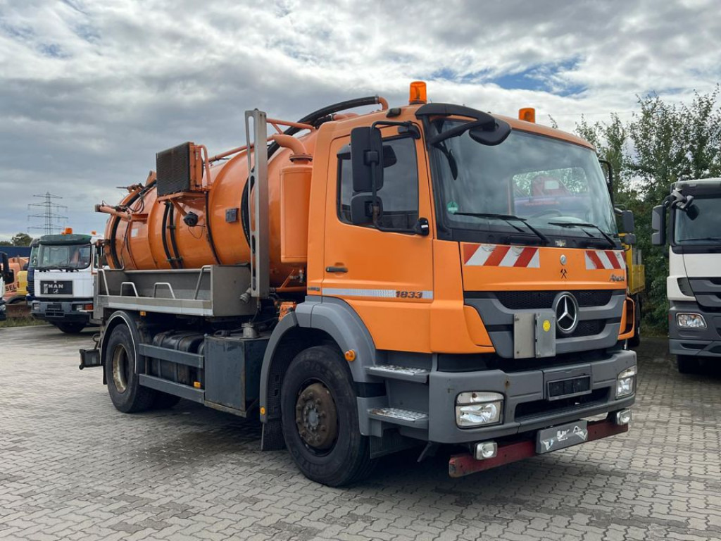 Vakuum lastebil MERCEDES-BENZ Axor 1833 L  Saug + Spülwagen Tollense: bilde 7
