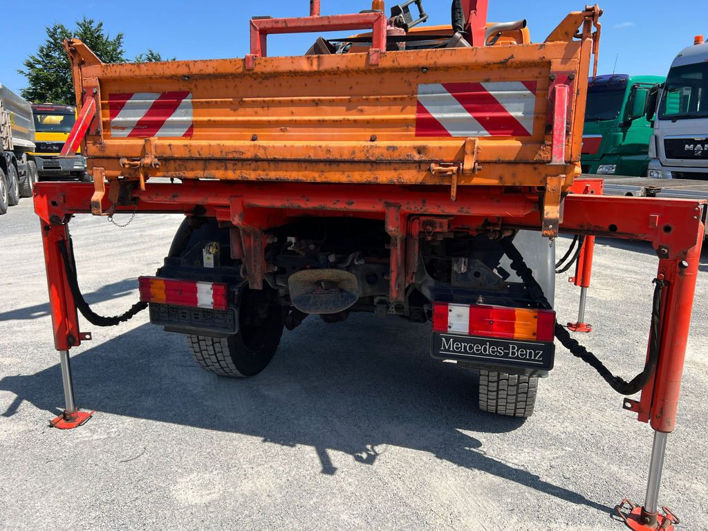 MERCEDES-BENZ Unimog U20 2-Achs Allradkipper Kran Palfinger Kran - Tippbil, Kranbil: bilde 3 MERCEDES-BENZ Unimog U20 2-Achs Allradkipper Kran Palfinger Kran - Tippbil, Kranbil: bilde 3