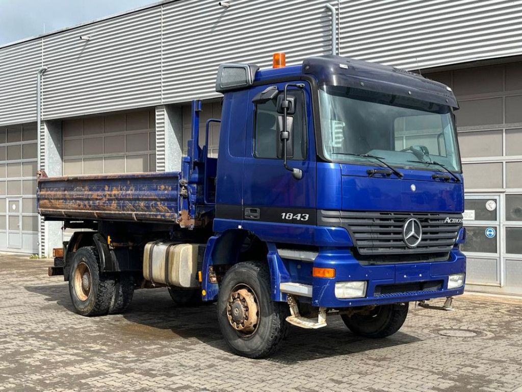 Mercedes-Benz Actros 1843 AK 2-Achs Allradkipper Meiller - Tippbil: bilde 2 Mercedes-Benz Actros 1843 AK 2-Achs Allradkipper Meiller - Tippbil: bilde 2