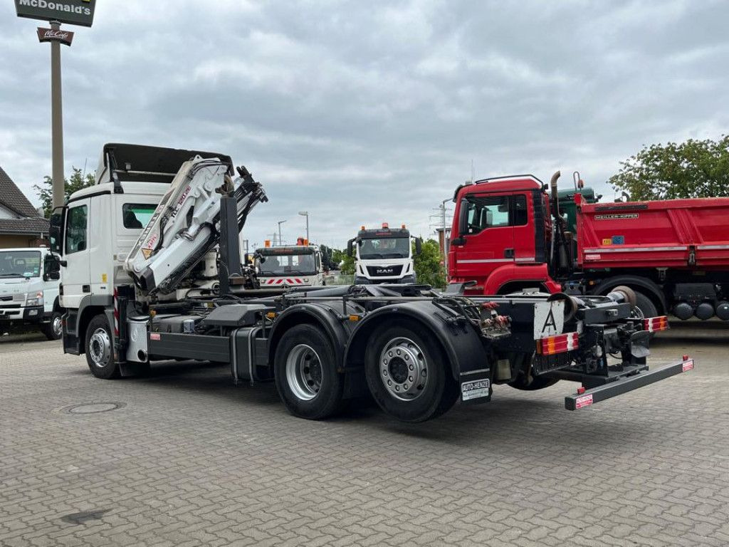 Mercedes-Benz Actros 2541 L6x2 Abrollkipper mit Kran Funk+Grei - Krokbil, Kranbil: bilde 3 Mercedes-Benz Actros 2541 L6x2 Abrollkipper mit Kran Funk+Grei - Krokbil, Kranbil: bilde 3