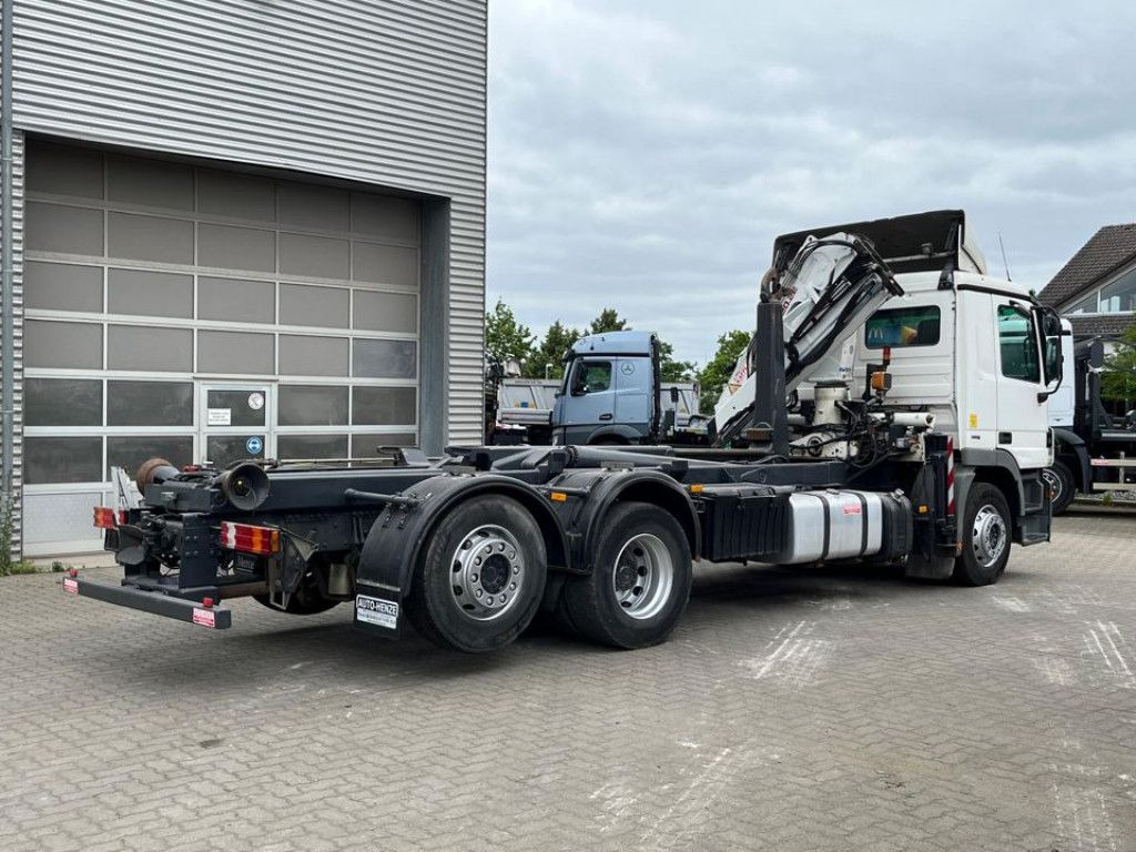 Mercedes-Benz Actros 2541 L6x2 Abrollkipper mit Kran Funk+Grei - Krokbil, Kranbil: bilde 4 Mercedes-Benz Actros 2541 L6x2 Abrollkipper mit Kran Funk+Grei - Krokbil, Kranbil: bilde 4