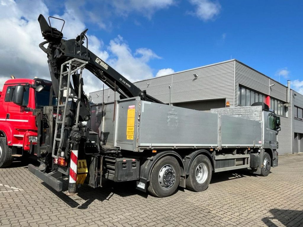 Planbil, Kranbil Mercedes-Benz Actros 2546 L 6x2  Pritsche Heckkran Hiab 288 6x: bilde 6