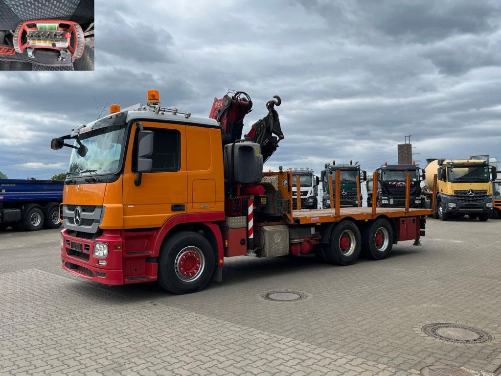 Mercedes-Benz Actros 2646 L 6x4 Pritsche Kran Fassi 450 45m/t Mercedes-Benz Actros 2646 L 6x4 Pritsche Kran Fassi 450 45m/t - Planbil, Kranbil: bilde 3 Mercedes-Benz Actros 2646 L 6x4 Pritsche Kran Fassi 450 45m/t Mercedes-Benz Actros 2646 L 6x4 Pritsche Kran Fassi 450 45m/t - Planbil, Kranbil: bilde 3