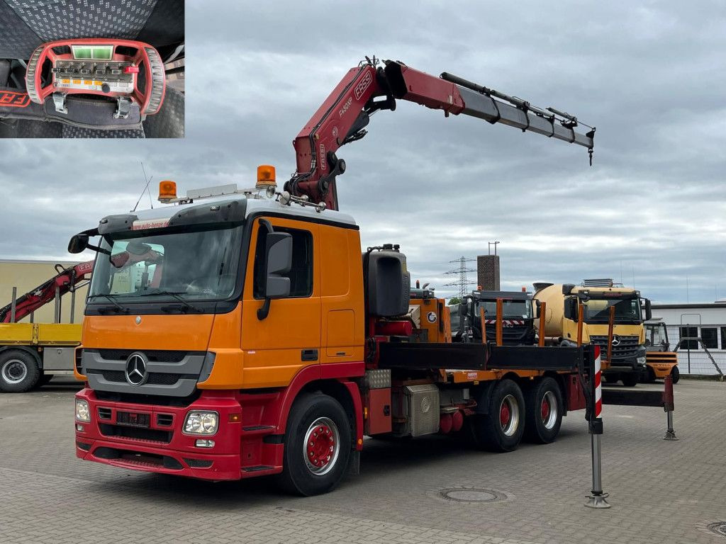Mercedes-Benz Actros 2646 L 6x4 Pritsche Kran Fassi 450 45m/t Mercedes-Benz Actros 2646 L 6x4 Pritsche Kran Fassi 450 45m/t - Kranbil, Planbil: bilde 1 Mercedes-Benz Actros 2646 L 6x4 Pritsche Kran Fassi 450 45m/t Mercedes-Benz Actros 2646 L 6x4 Pritsche Kran Fassi 450 45m/t - Kranbil, Planbil: bilde 1