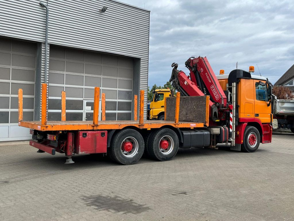 Mercedes-Benz Actros 2646 L 6x4 Pritsche Kran Fassi 450 45m/t Mercedes-Benz Actros 2646 L 6x4 Pritsche Kran Fassi 450 45m/t - Planbil, Kranbil: bilde 5 Mercedes-Benz Actros 2646 L 6x4 Pritsche Kran Fassi 450 45m/t Mercedes-Benz Actros 2646 L 6x4 Pritsche Kran Fassi 450 45m/t - Planbil, Kranbil: bilde 5