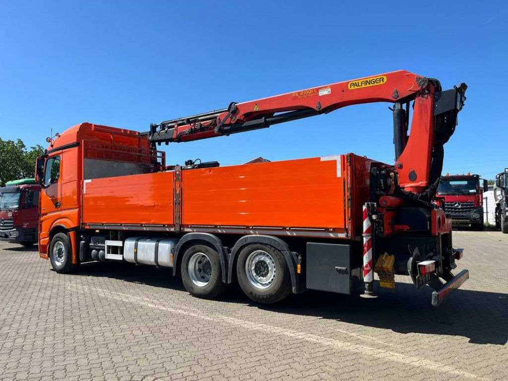 Mercedes-Benz Actros 2648 L 6x2 Pritsche Heckkran 3xhydr.Aussc - Planbil, Kranbil: bilde 3 Mercedes-Benz Actros 2648 L 6x2 Pritsche Heckkran 3xhydr.Aussc - Planbil, Kranbil: bilde 3
